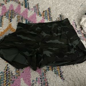 athlete camo shorts